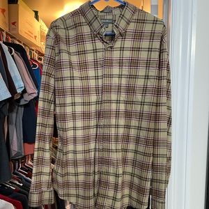 Eddie Bauer Plaid Button Down
